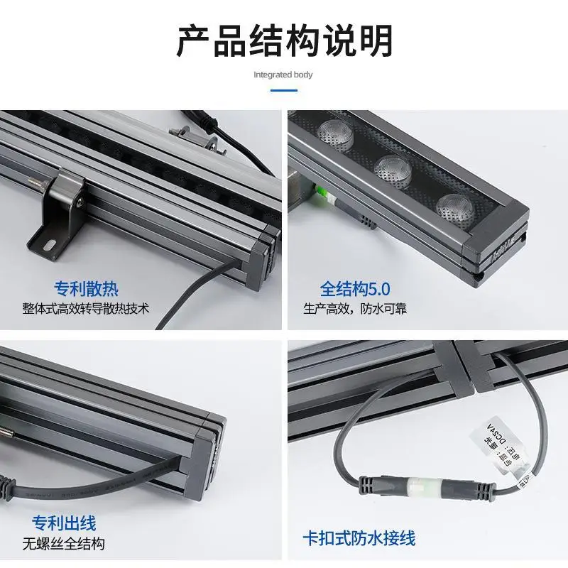 Led Wall Washer Floodlight 980mm Outdoor Waterproof - Image 7
