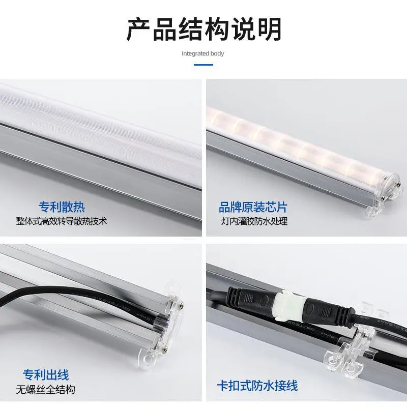 Outdoor LED Strip Lights Waterproof Bridge Guardrail - Image 4