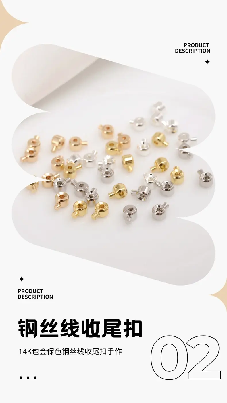 14K Gold Floral Beads for Jewelry Making — feature 9
