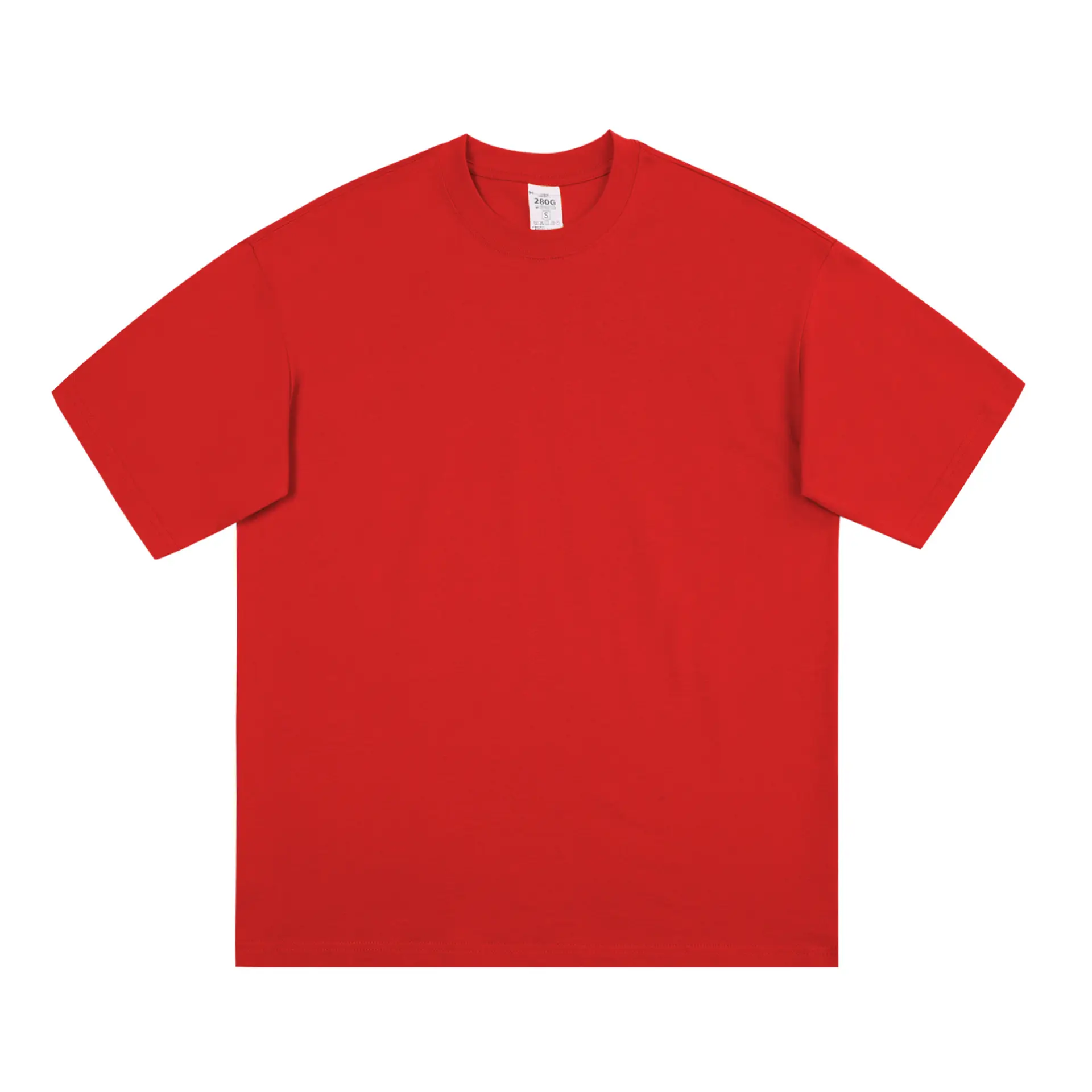 Men's Black Cotton T-Shirt Large Loose Breathable - Image 12