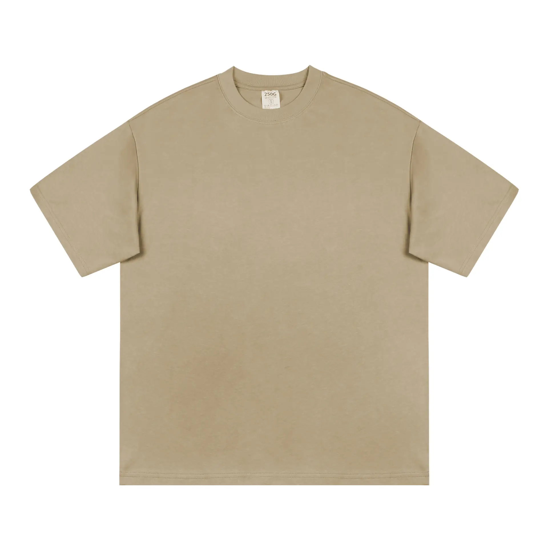 Men's Black Cotton T-Shirt Large Loose Breathable - Image 13