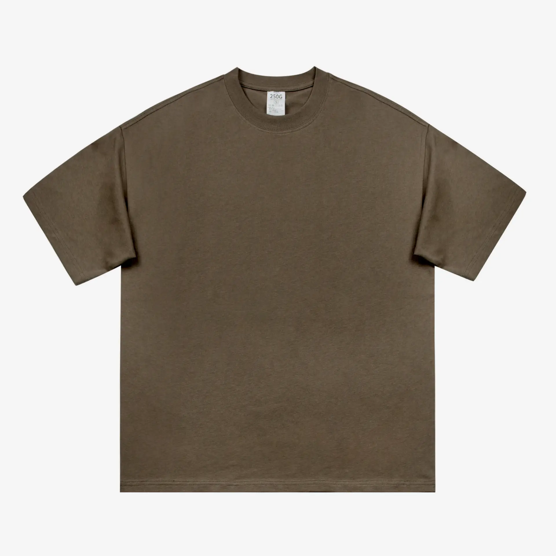 Men's Black Cotton T-Shirt Large Loose Breathable - Image 14