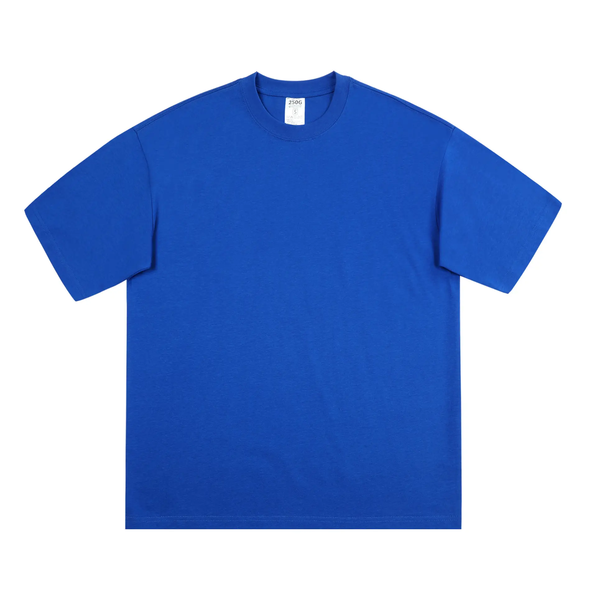 Men's Black Cotton T-Shirt Large Loose Breathable - Image 15