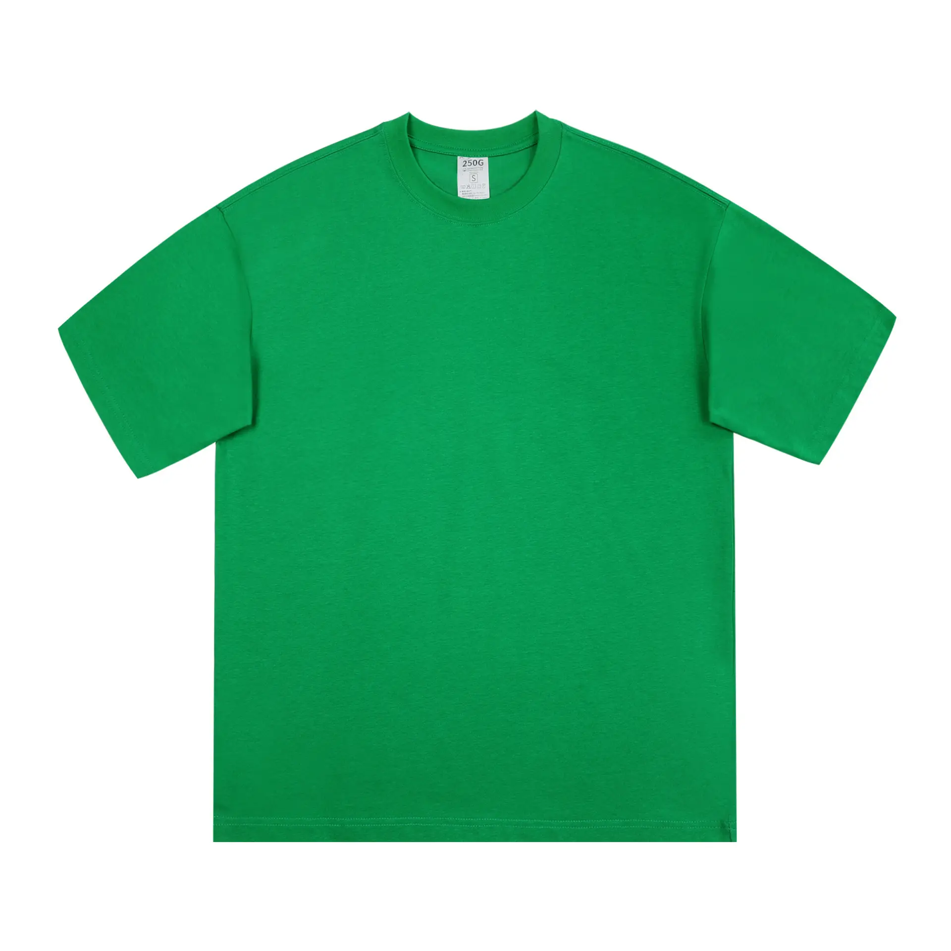 Men's Black Cotton T-Shirt Large Loose Breathable - Image 16