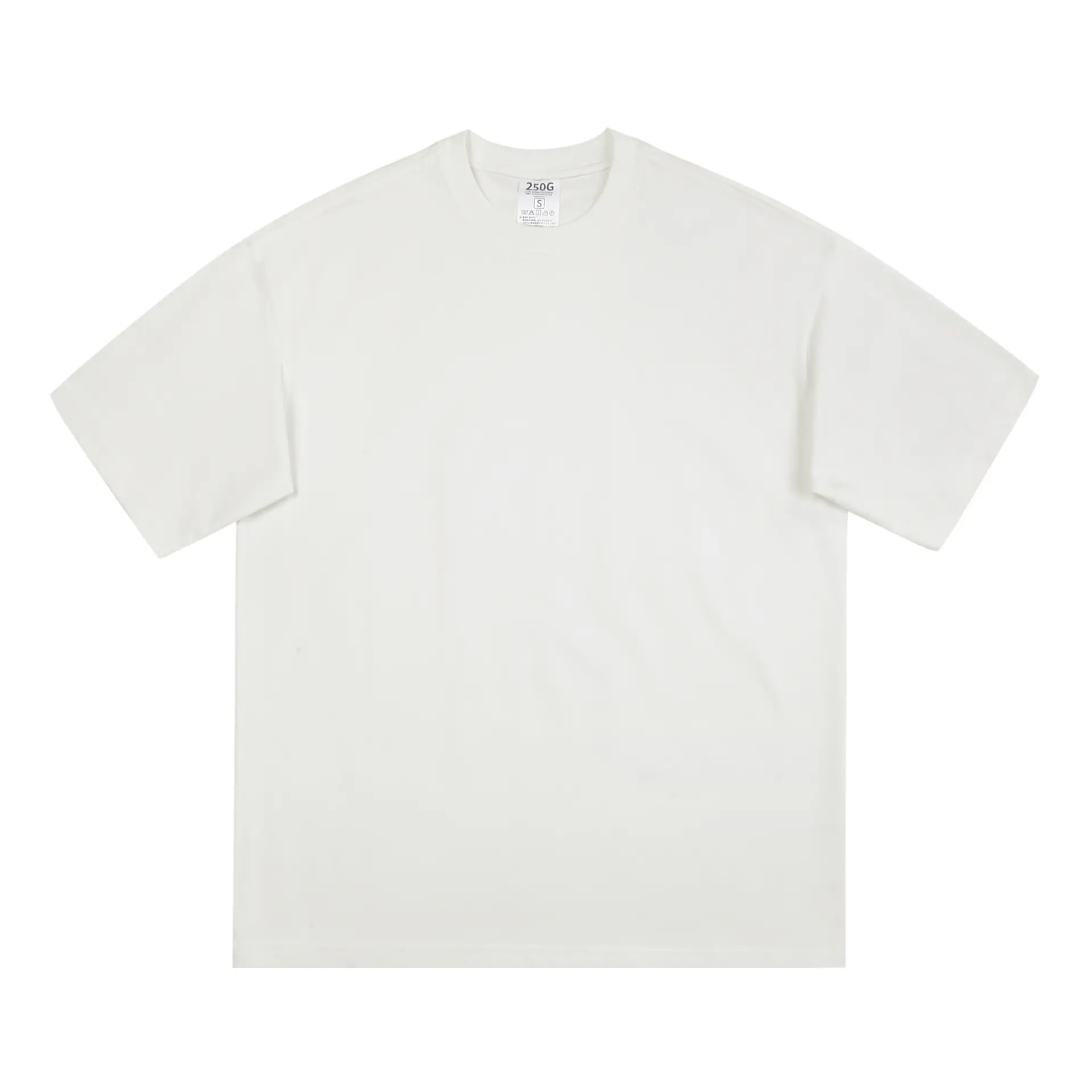 Men's Black Cotton T-Shirt Large Loose Breathable - Image 7