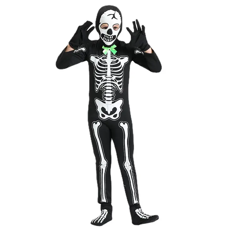 Halloween Skeleton Dance Suit Kids Horror Costume - Image 6