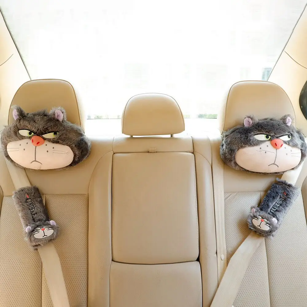 Lucifer Cat Plush Car Seat Belt Doll Toy - Image 2