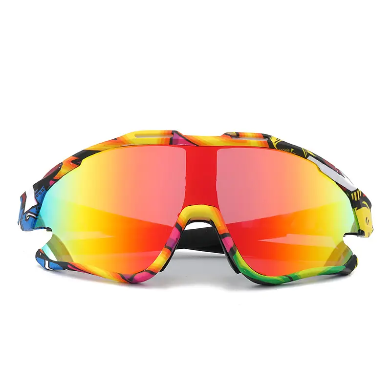 Women's Polarized Sports Sunglasses with Reflective Lenses - Image 11