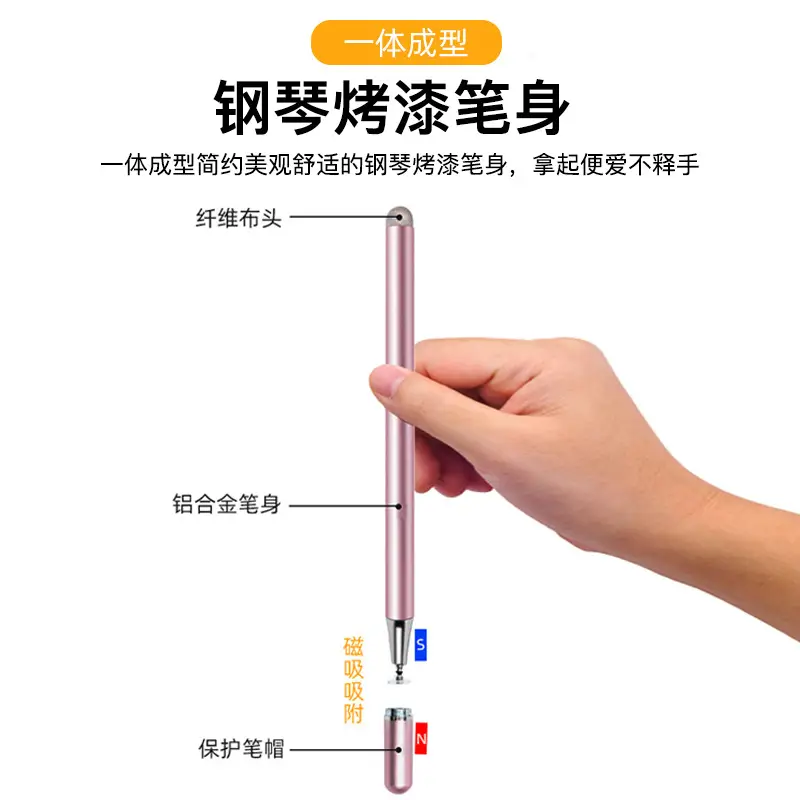 Double Head Magnetic Pen Cap Capacitive Stylus - Image 8