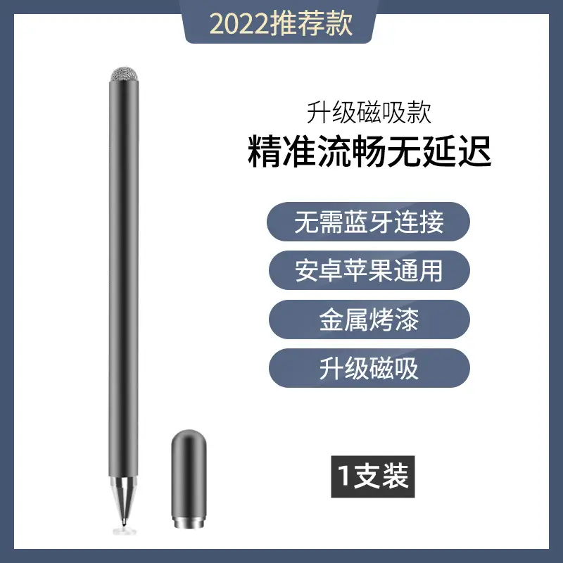 Double Head Magnetic Pen Cap Capacitive Stylus - Image 2