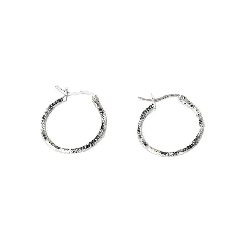 S925 Sterling Silver Twisted Earrings for Women - Image 5