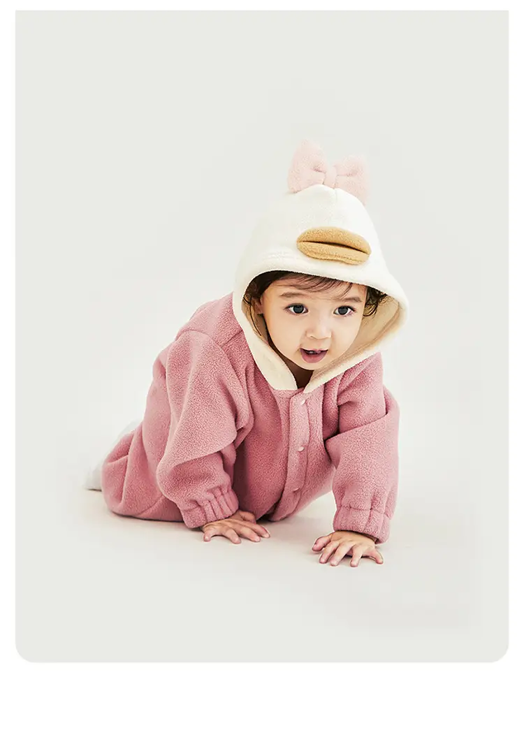 Baby Winter Hooded Jumpsuits Set of 3 — feature 5