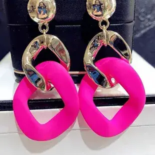 Golden Floral Stone Earrings for Women — feature 14