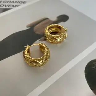 Golden Floral Stone Earrings for Women — feature 15
