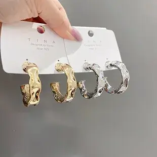 Golden Floral Stone Earrings for Women — feature 25