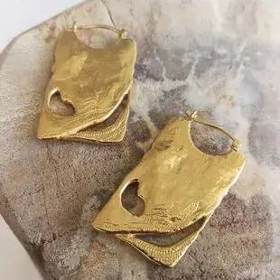Golden Floral Stone Earrings for Women — feature 31