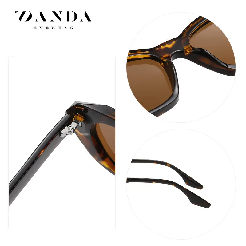 Women Cat's Eye Polarized Sunglasses Adjustable Panel Temples - Image 8