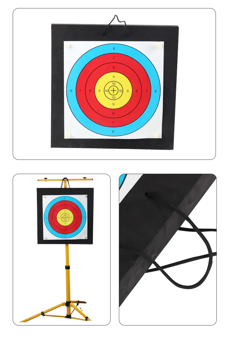 Factory direct portable EVA target hanging target rack outdoor archery portable archery practice target bow accessories — feature 12