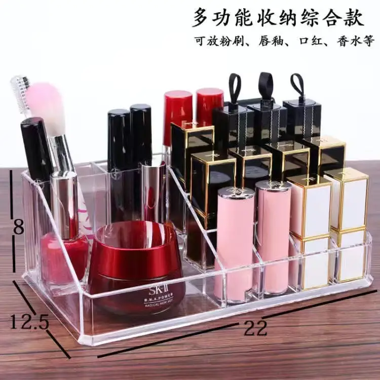 16-Compartment Acrylic Lipstick Storage Rack — feature 2
