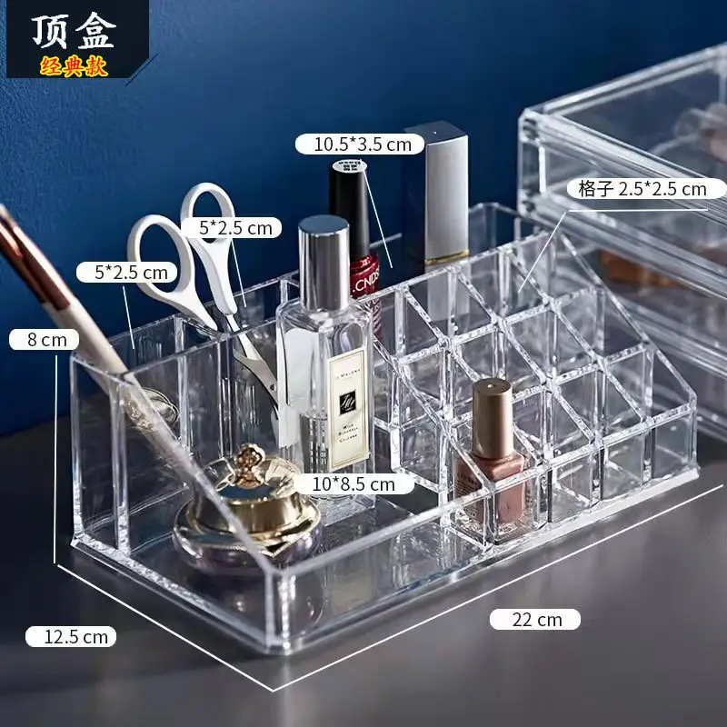 16-Compartment Acrylic Lipstick Storage Rack — feature 4