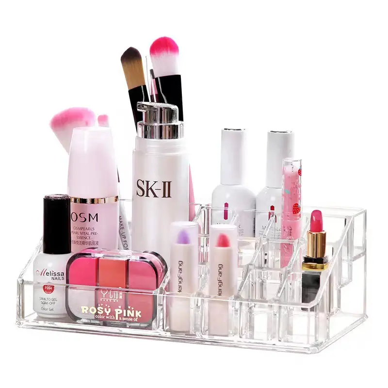 16-Compartment Acrylic Lipstick Storage Rack — feature 5