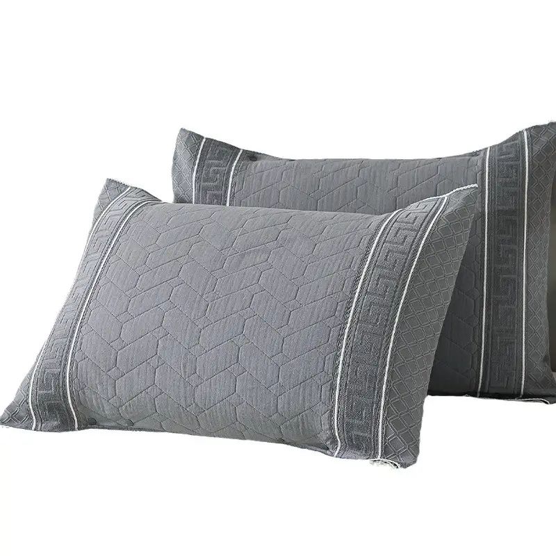 Cotton Gauze Pillowcase Purple Snap-Fixed All-Season - Image 25