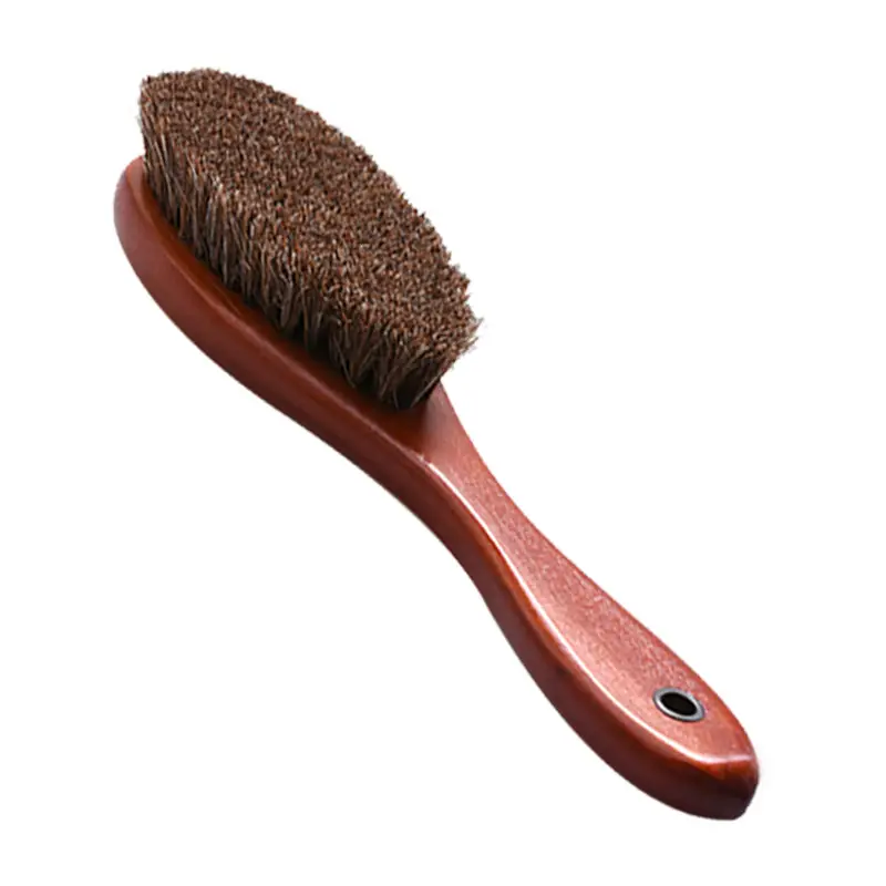 Factory Direct Solid Wood Horse Hair Brush Long Handle - Image 7