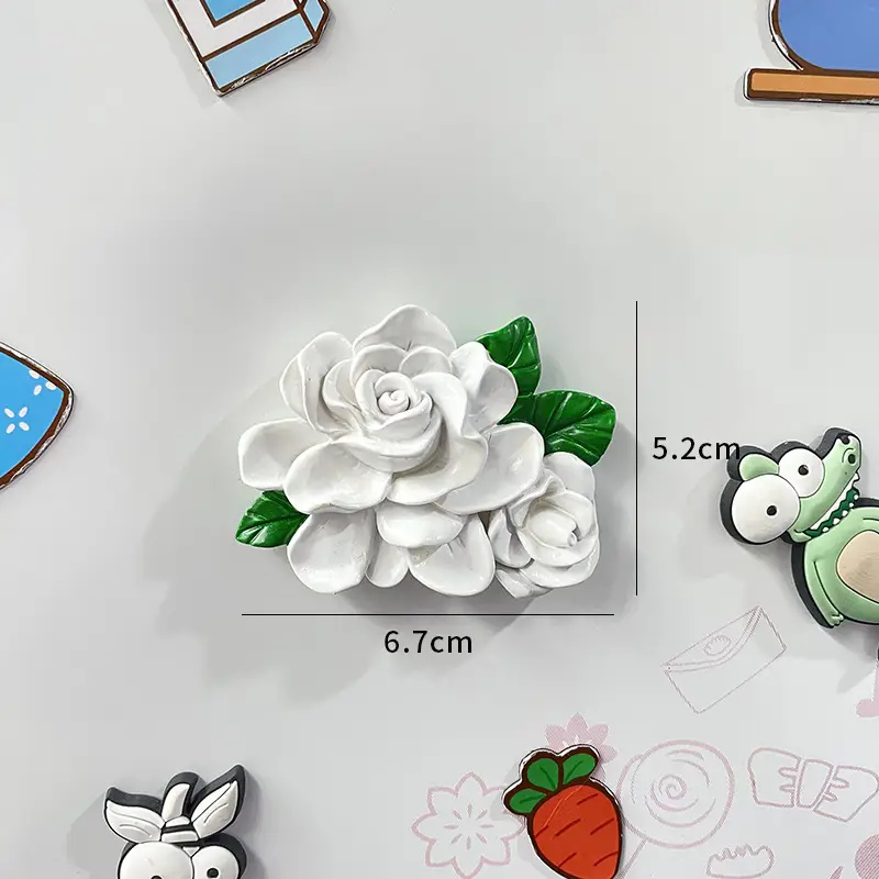 3D Resin Bouquet Magnet for Refrigerator Decor - Image 12