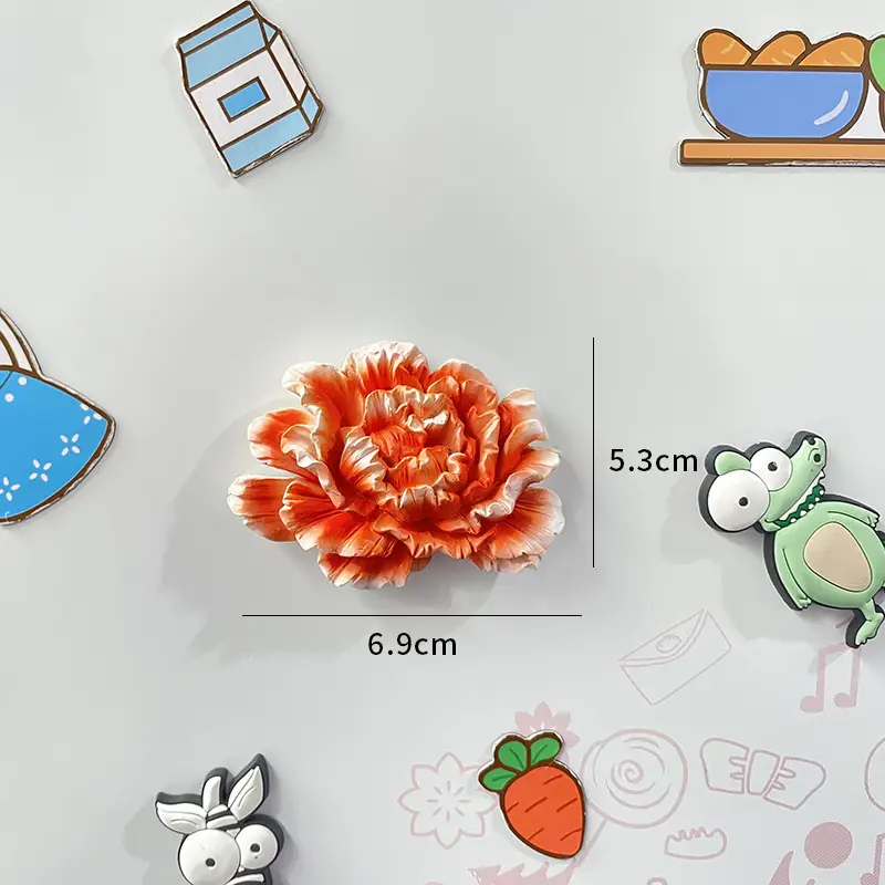 3D Resin Bouquet Magnet for Refrigerator Decor - Image 13