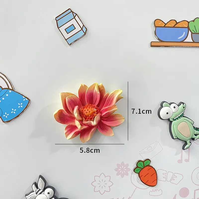 3D Resin Bouquet Magnet for Refrigerator Decor - Image 15