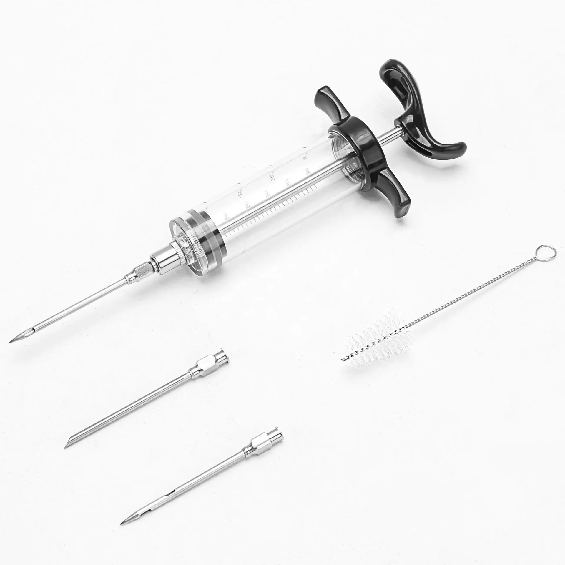 50ML Red Syringe with 3 Accessories for Kitchen Use