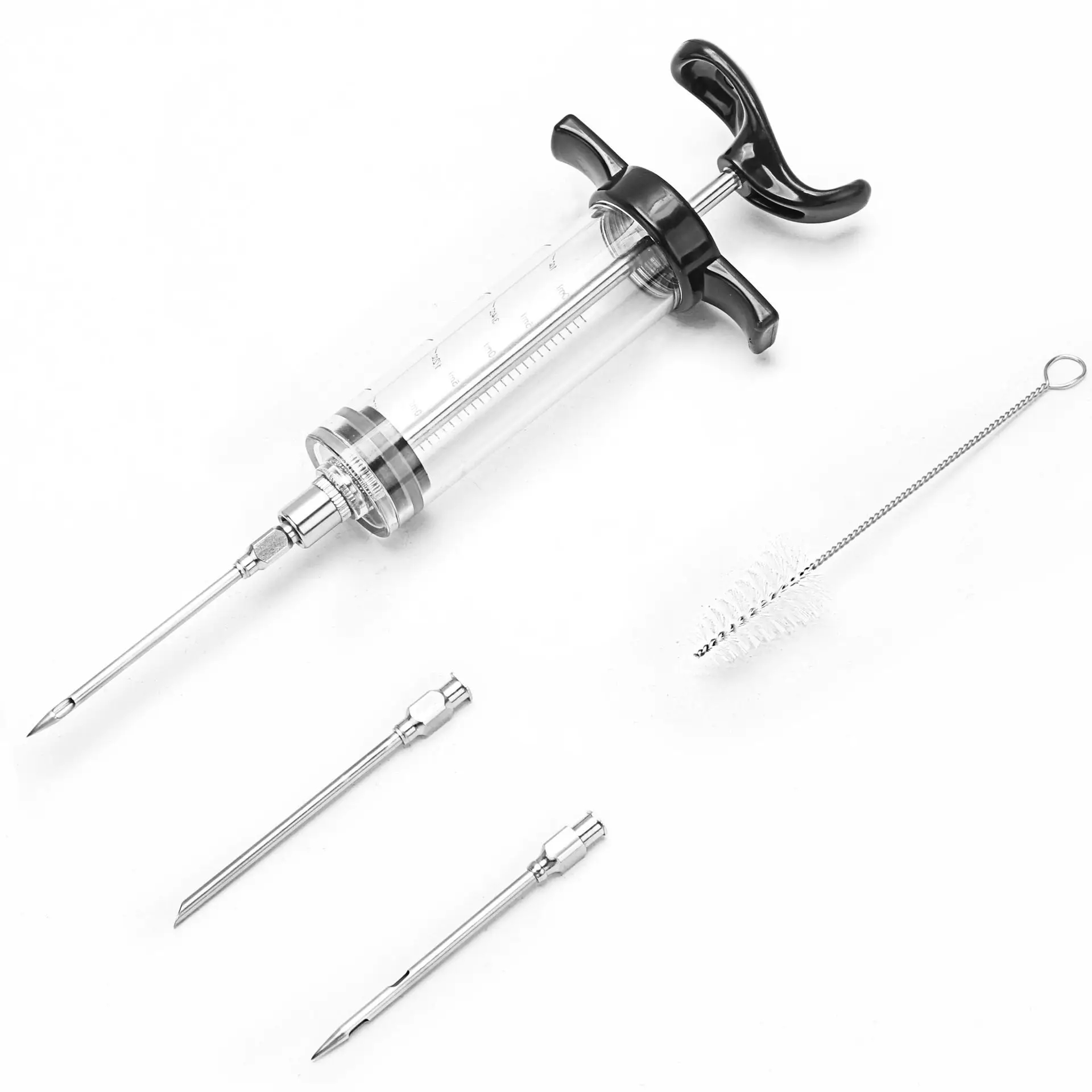 50ML Red Syringe with 3 Accessories for Kitchen Use