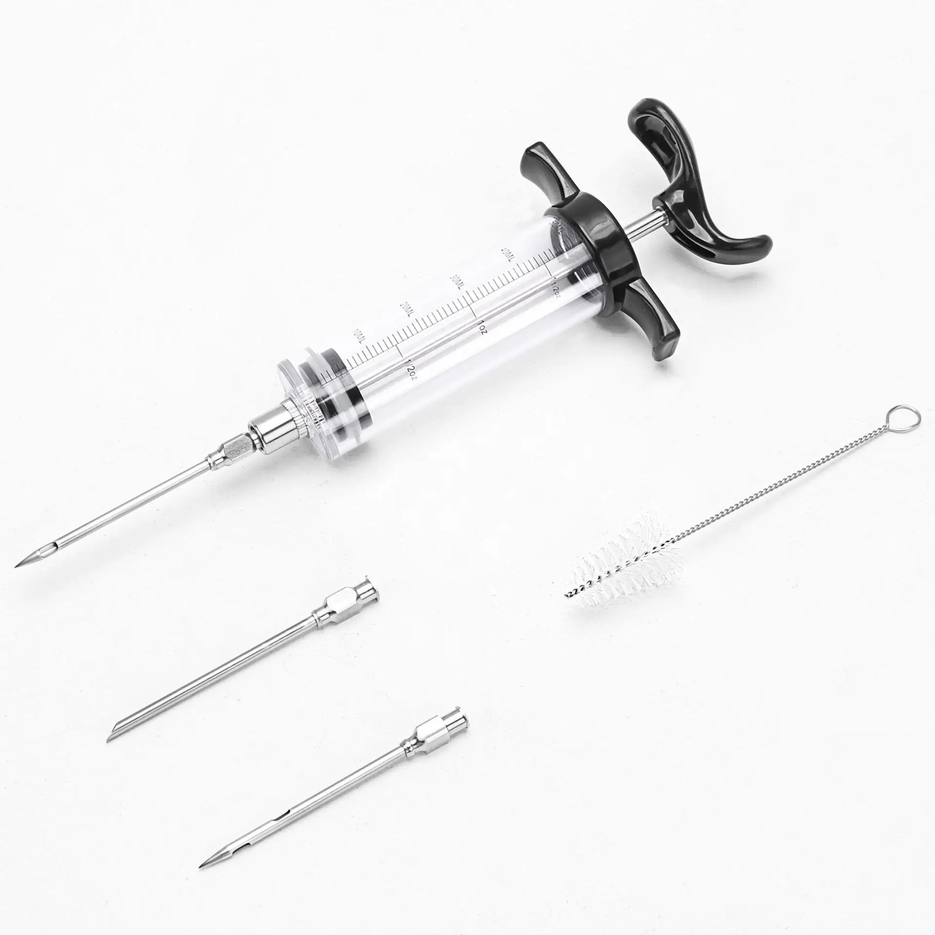 50ML Red Syringe with 3 Accessories for Kitchen Use