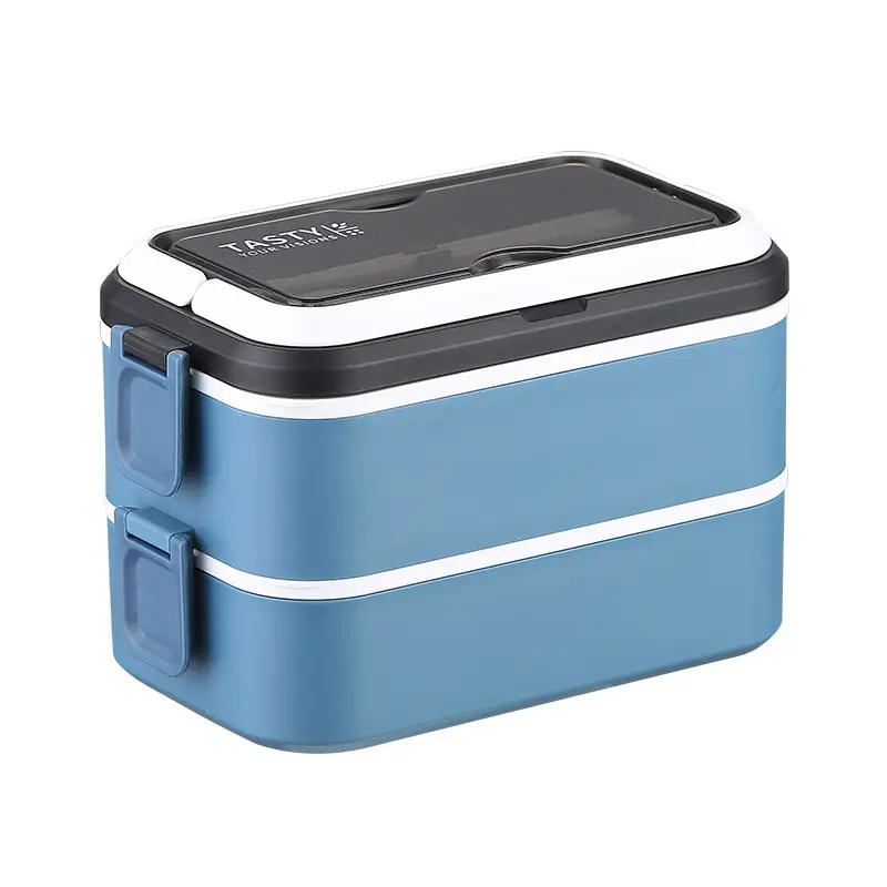 304 Stainless Steel Lunch Box Blue Portable Water Filled - Image 11