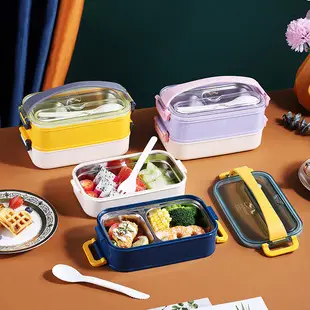 304 Stainless Steel Lunch Box Blue Portable Water Filled — feature 7