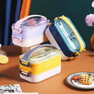 304 Stainless Steel Lunch Box Blue Portable Water Filled — feature 9
