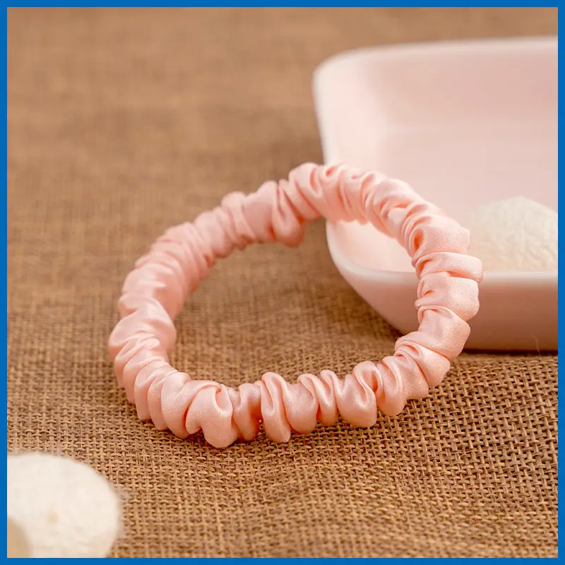 Silk Hair Tie Small 1cm Mulberry Silk Hair Rope