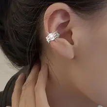 Ancient Cat Ning Ear Clip Multi Layer Geometry — feature 11