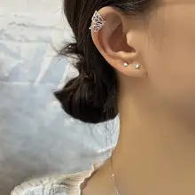 Ancient Cat Ning Ear Clip Multi Layer Geometry — feature 5