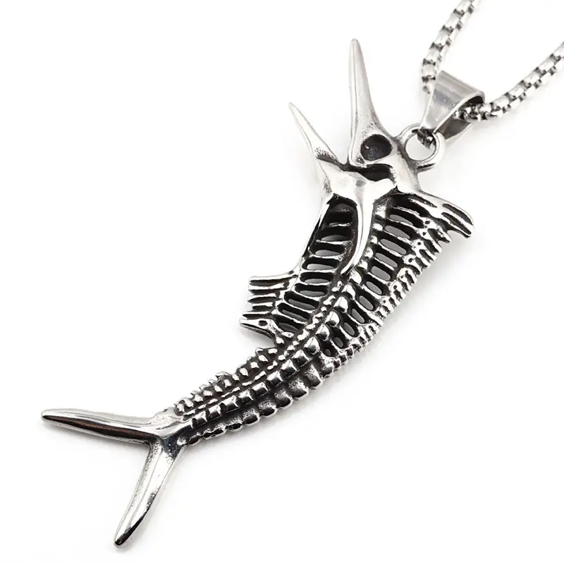 Jurassic Deep Ocean Sword Shooting Fish Necklace - Image 5