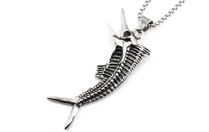 Jurassic Deep Ocean Sword Shooting Fish Necklace — feature 10