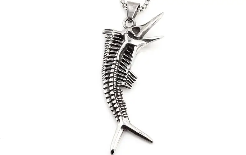 Jurassic Deep Ocean Sword Shooting Fish Necklace — feature 11