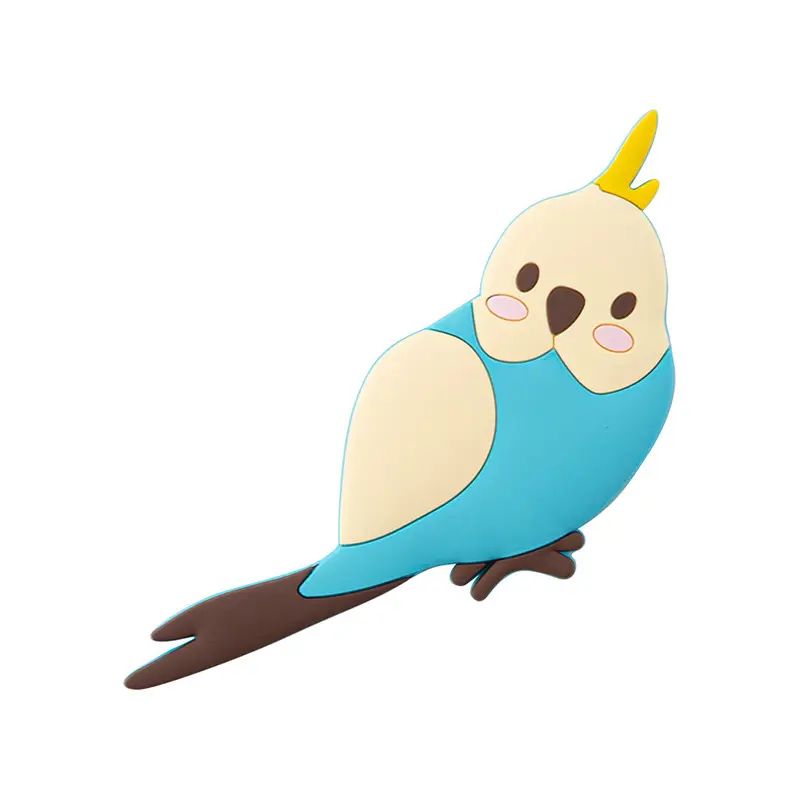 Cartoon Parrot Magnetic Hook Sticker for Home Decor