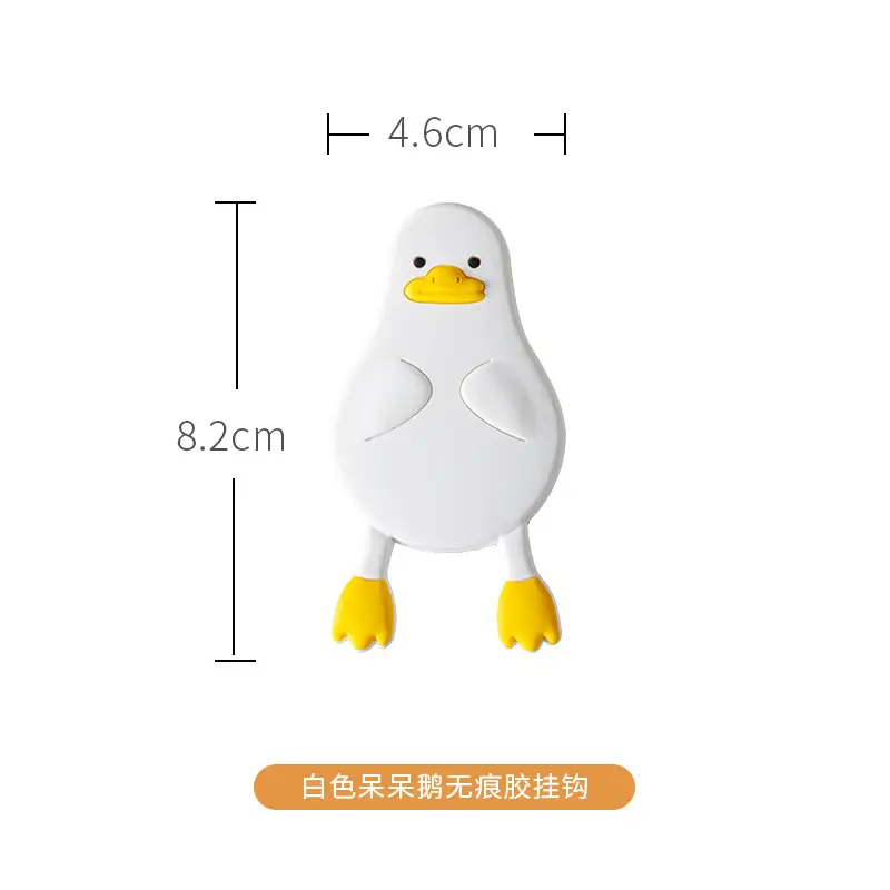 Cartoon Parrot Magnetic Hook Sticker for Home Decor