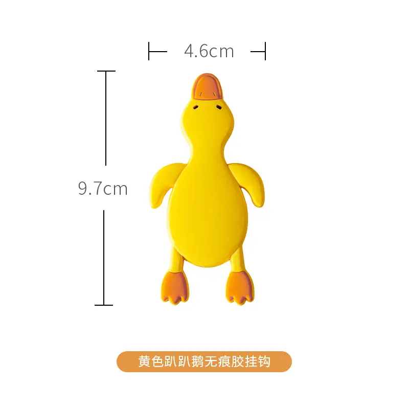 Cartoon Parrot Magnetic Hook Sticker for Home Decor