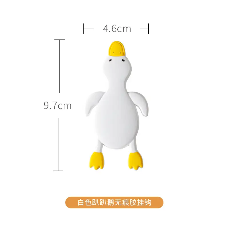 Cartoon Parrot Magnetic Hook Sticker for Home Decor