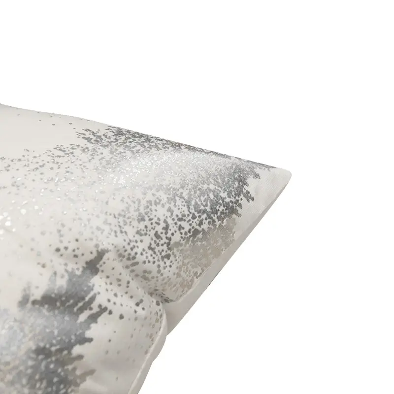 2025 New Christmas Hot Silver Snowflake Pillow Cover - Image 9