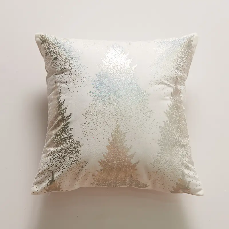 2025 New Christmas Hot Silver Snowflake Pillow Cover - Image 2