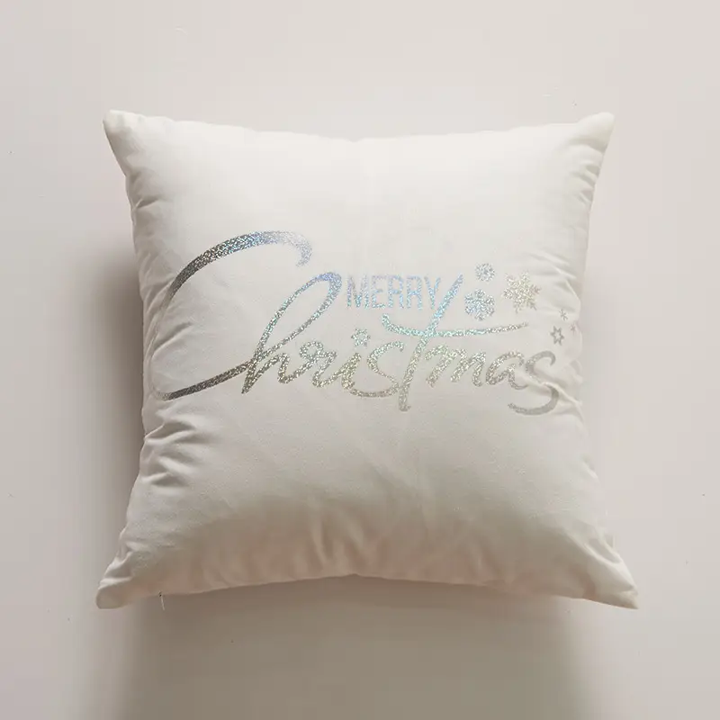 2025 New Christmas Hot Silver Snowflake Pillow Cover - Image 4
