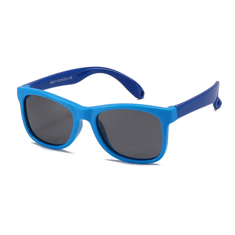 Children's Pink Silicone UV400 Sunglasses - Image 16